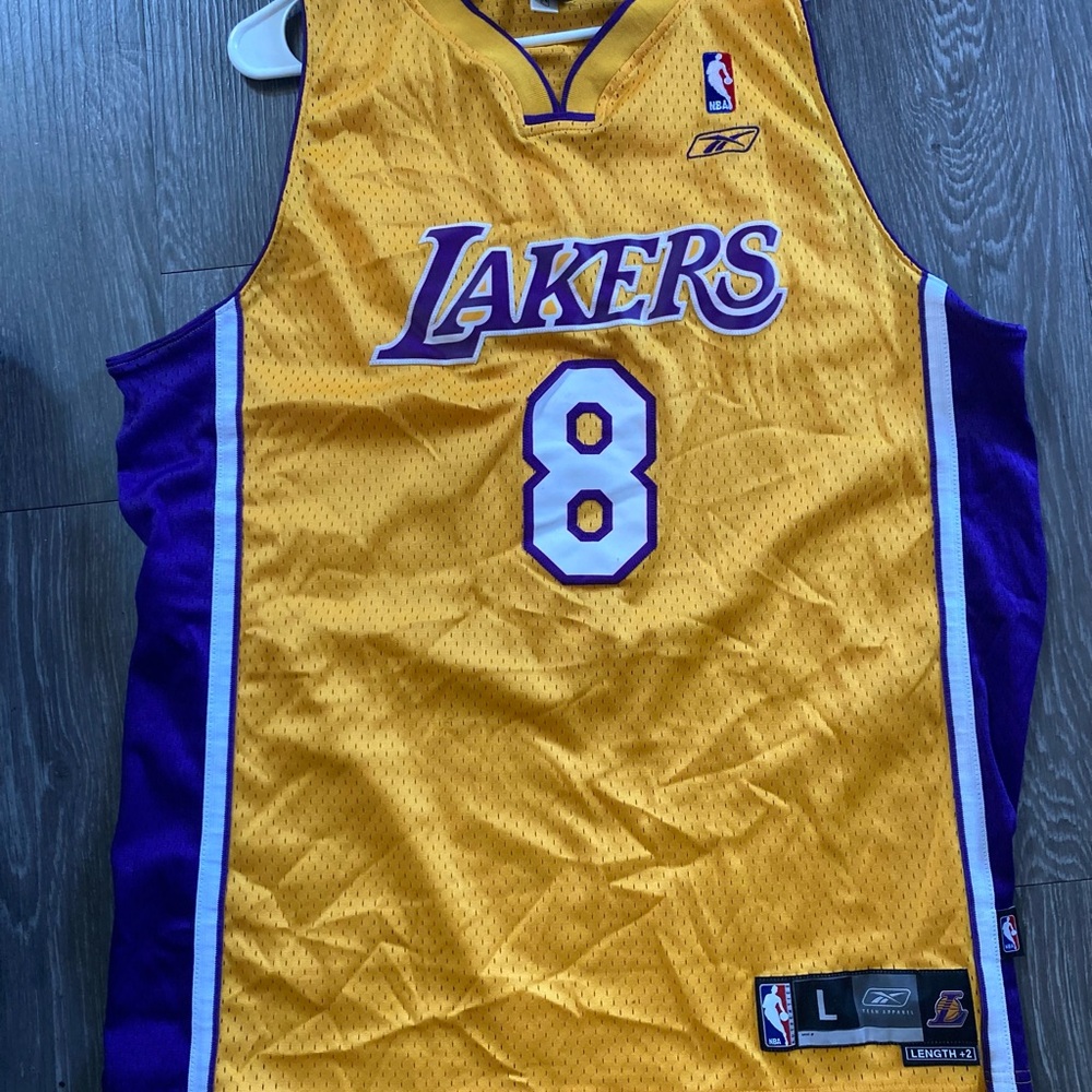 Lakers Yellow and Purple Jersey